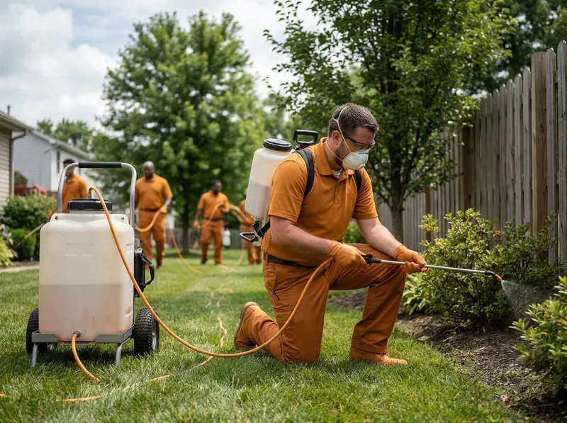 Flea & Tick Exterior Yard Management in Dayton, OH