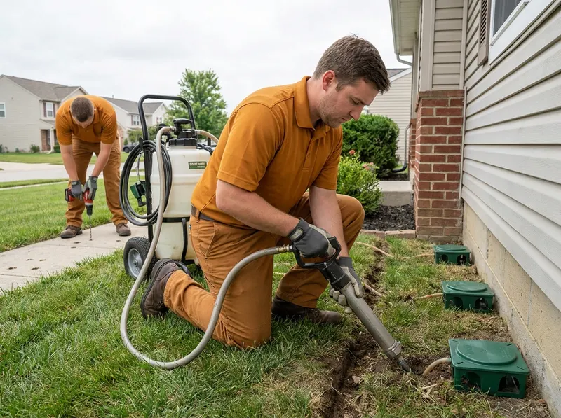 Subterranean Termite Treatment & Baiting in Dayton, OH